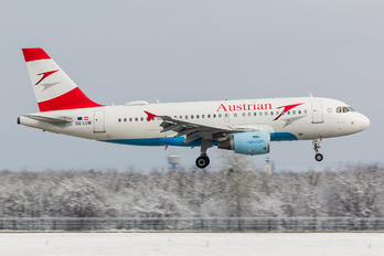 OE-LDB - Austrian Airlines/Arrows/Tyrolean Airbus A319