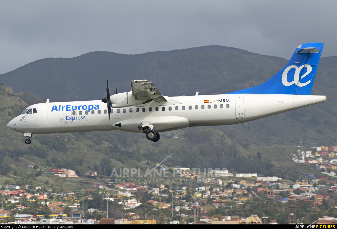 Air Europa Express EC-MSM aircraft at Tenerife Norte - Los Rodeos