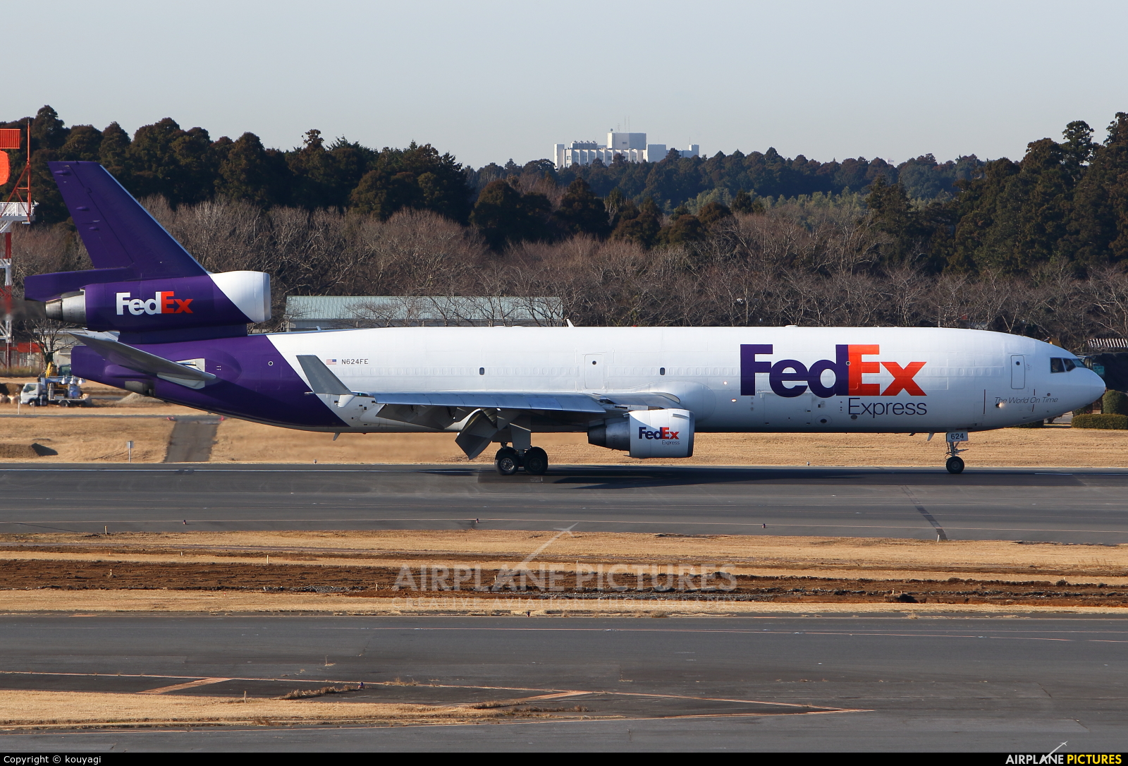 FedEx Federal Express N624FE aircraft at Tokyo - Narita Intl