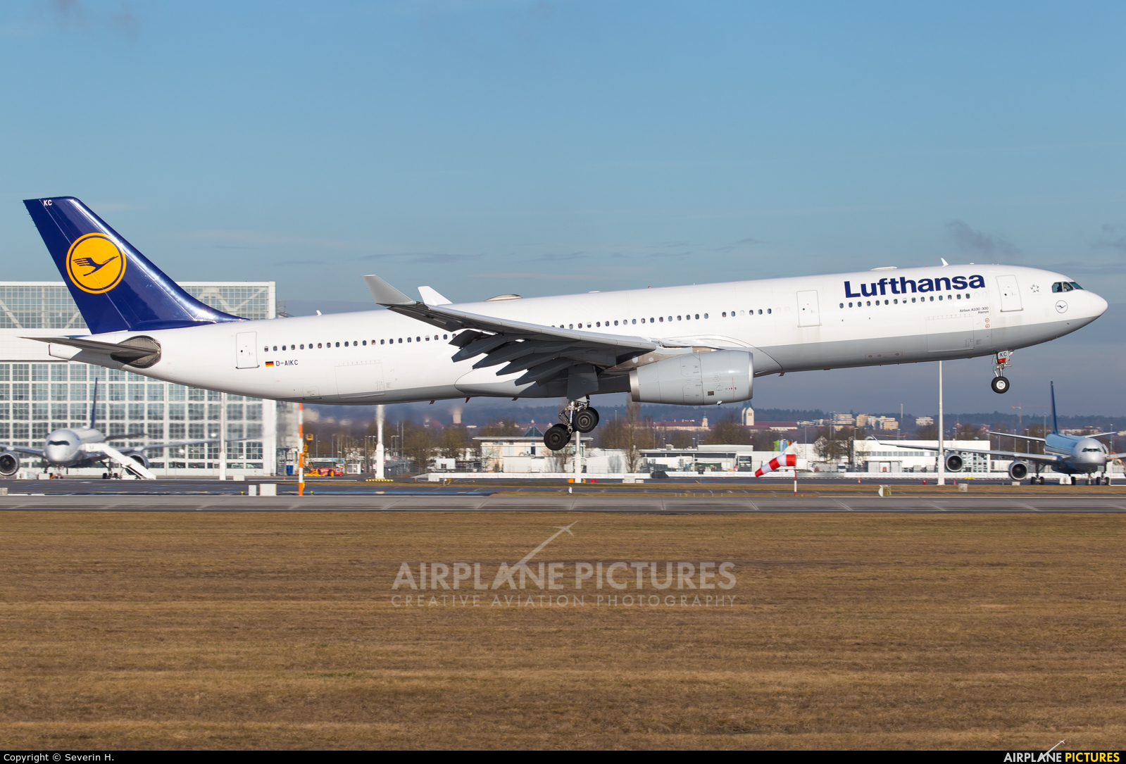 Lufthansa D-AIKC aircraft at Munich