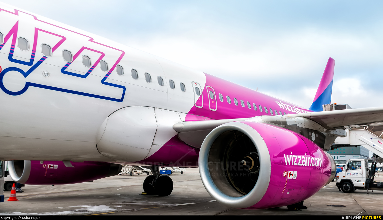 Wizz Air HA-LYS aircraft at Warsaw - Frederic Chopin