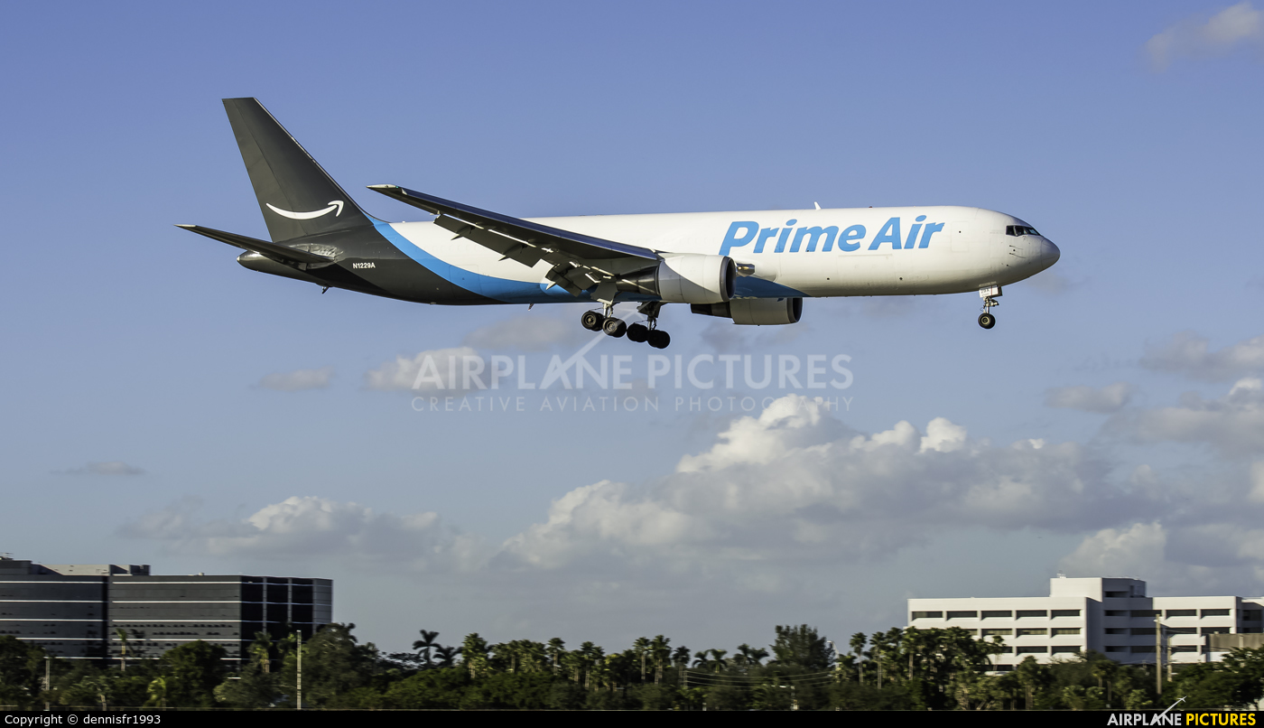 Amazon Prime Air N1229A aircraft at Miami Intl