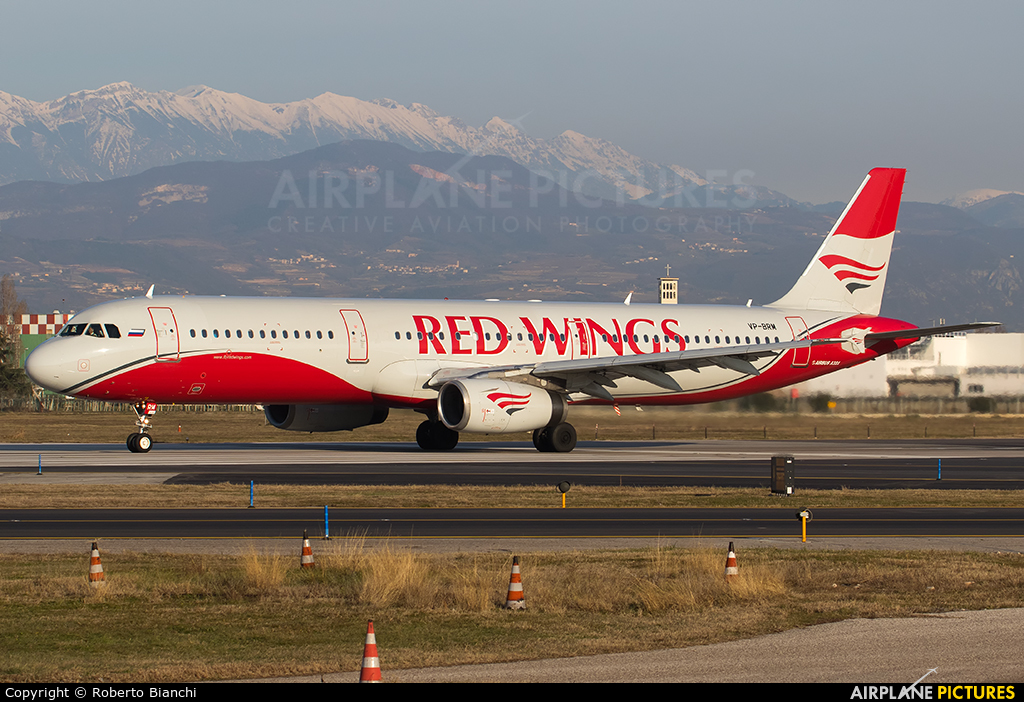 Red Wings VP-BRM aircraft at Verona - Villafranca