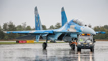 67 - Ukraine - Air Force Sukhoi Su-27UB aircraft
