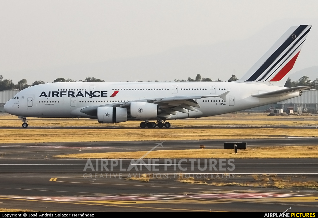 Air France F-HPJA aircraft at Mexico City - Licenciado Benito Juarez Intl