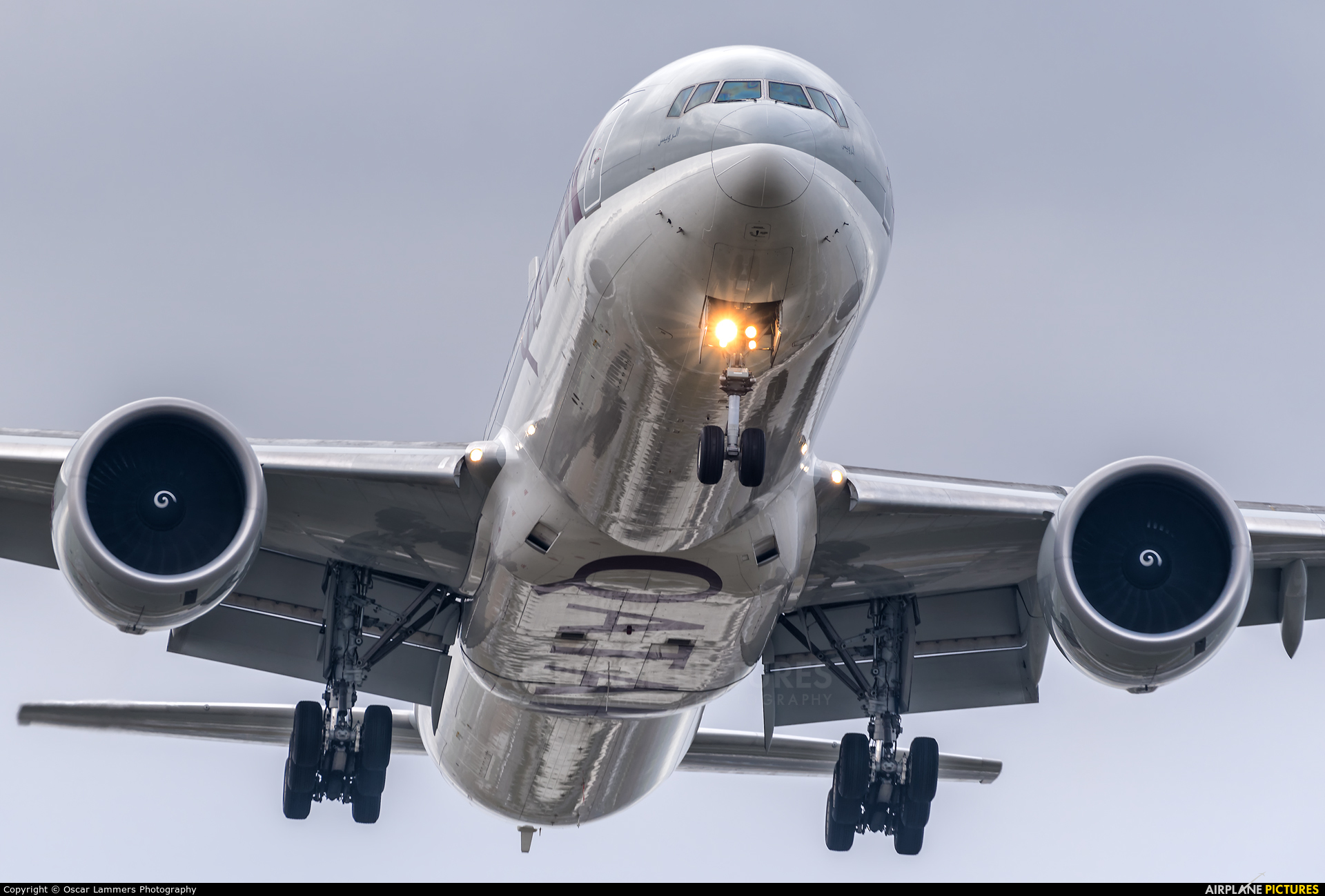 Qatar Airways A7-BEG aircraft at Amsterdam - Schiphol