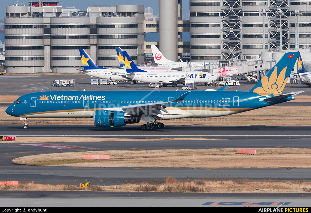 Vietnam Airlines VN-A894 aircraft at Tokyo - Haneda Intl