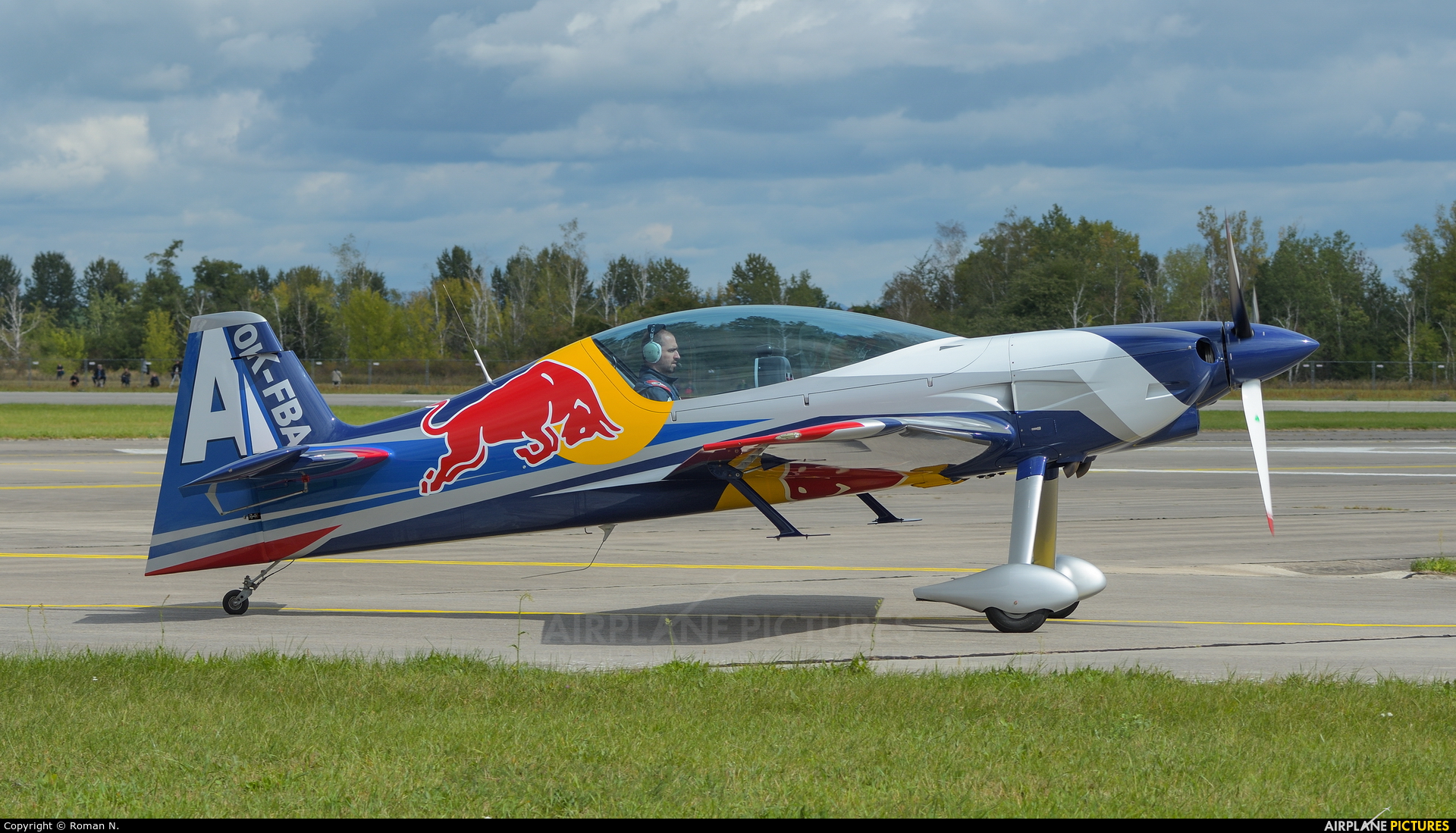 The Flying Bulls : Aerobatics Team OK-FBA aircraft at Hradec Králové