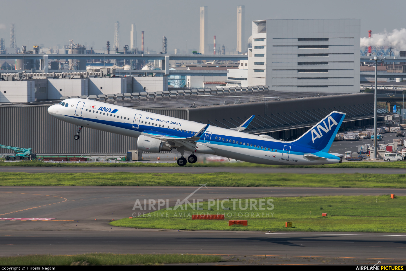 Ja111a Ana All Nippon Airways Airbus A321 At Tokyo Haneda Intl Photo Id Airplane Pictures Net