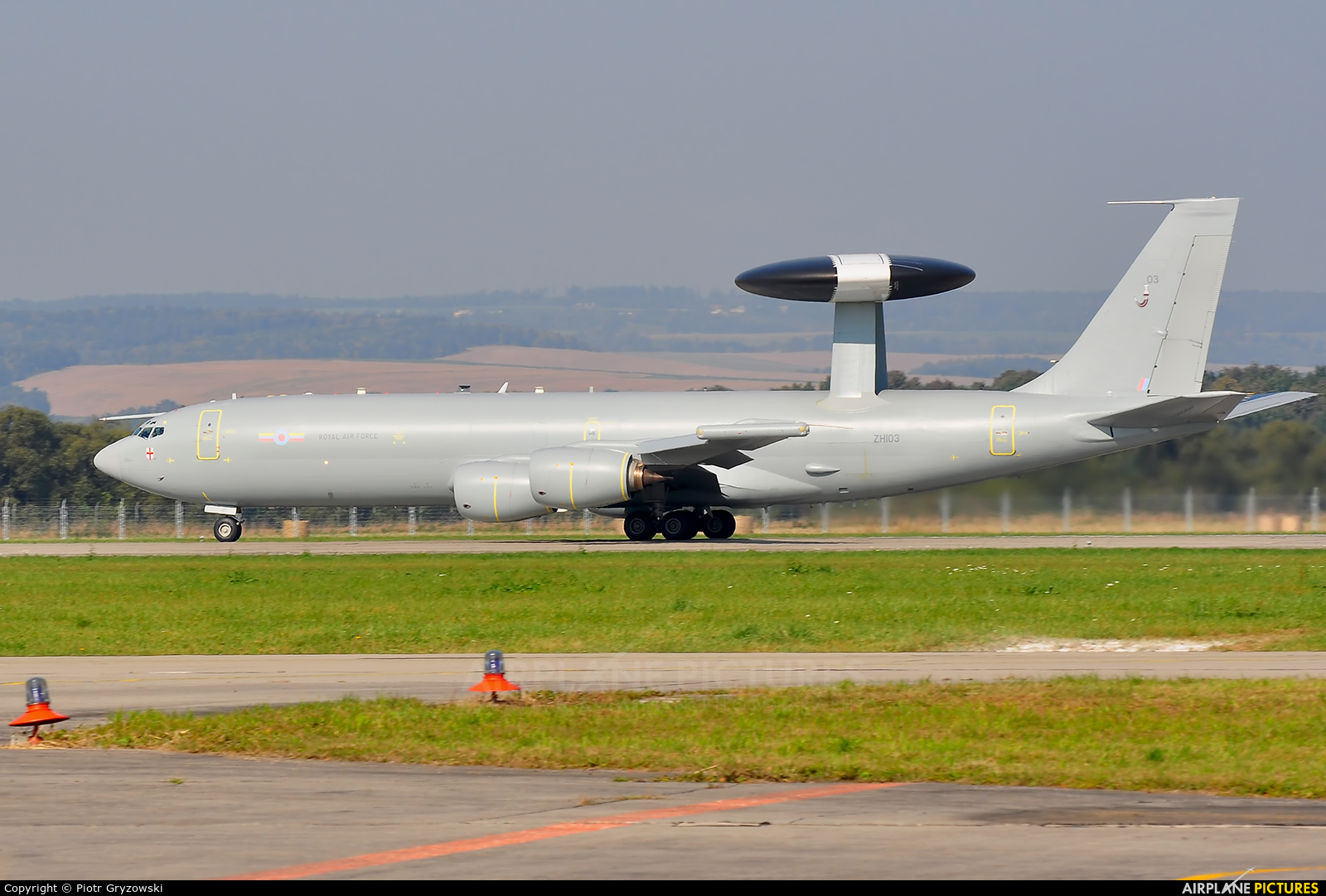 Zh103 Royal Air Force Boeing E 3d Sentry Aew 1 At Ostrava Mosnov Photo Id Airplane Pictures Net