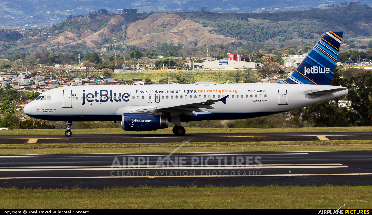 JetBlue Airways N648JB aircraft at San Jose - Juan Santamaría Intl