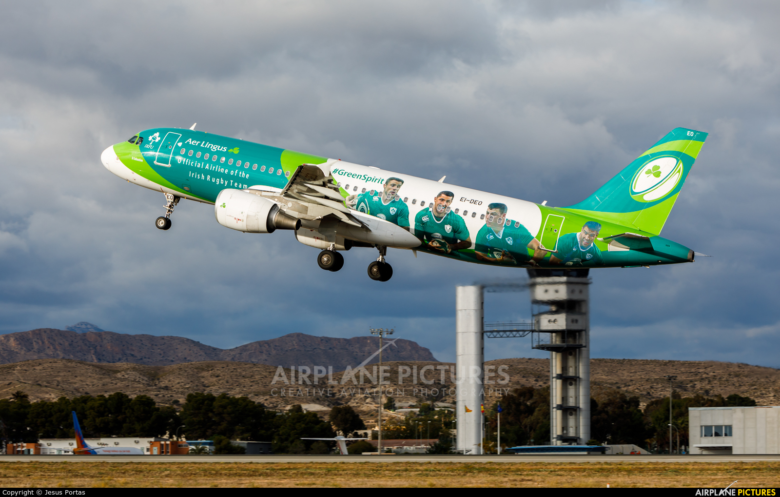 Aer Lingus EI-DEO aircraft at Alicante - El Altet