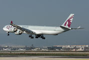 A7-AGA - Qatar Airways Airbus A340-600 aircraft