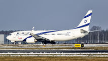 4X-EKJ - El Al Israel Airlines Boeing 737-800 aircraft