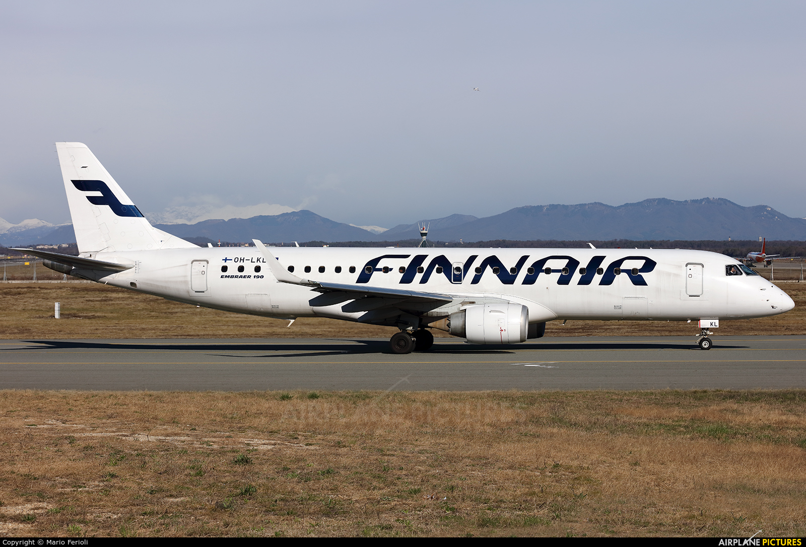 Finnair OH-LKL aircraft at Milan - Malpensa