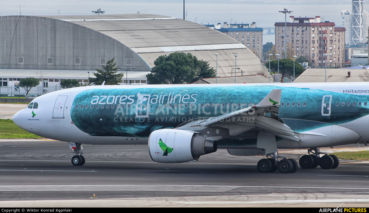 Azores Airlines CS-TRY aircraft at Lisbon