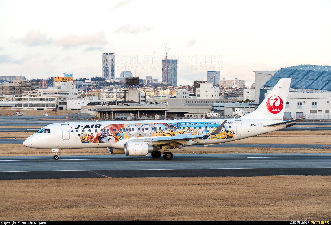 J-Air JA248J aircraft at Osaka - Itami Intl