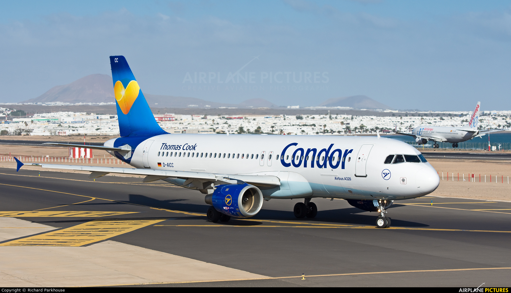 Condor D-AICC aircraft at Lanzarote - Arrecife