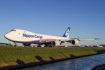 JA16KZ - Nippon Cargo Airlines Boeing 747-8F