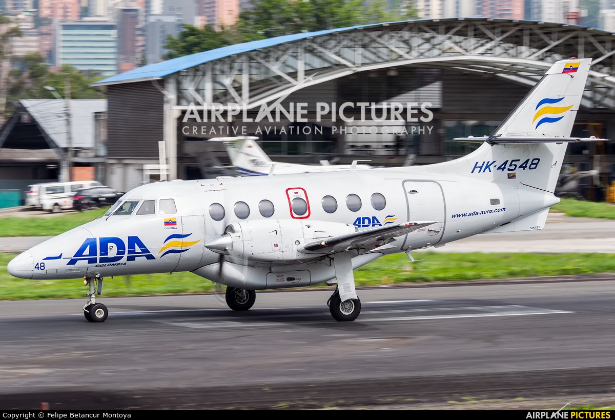 ADA Aerolinea de Antioquia HK-4548 aircraft at Medellin - Olaya Herrera