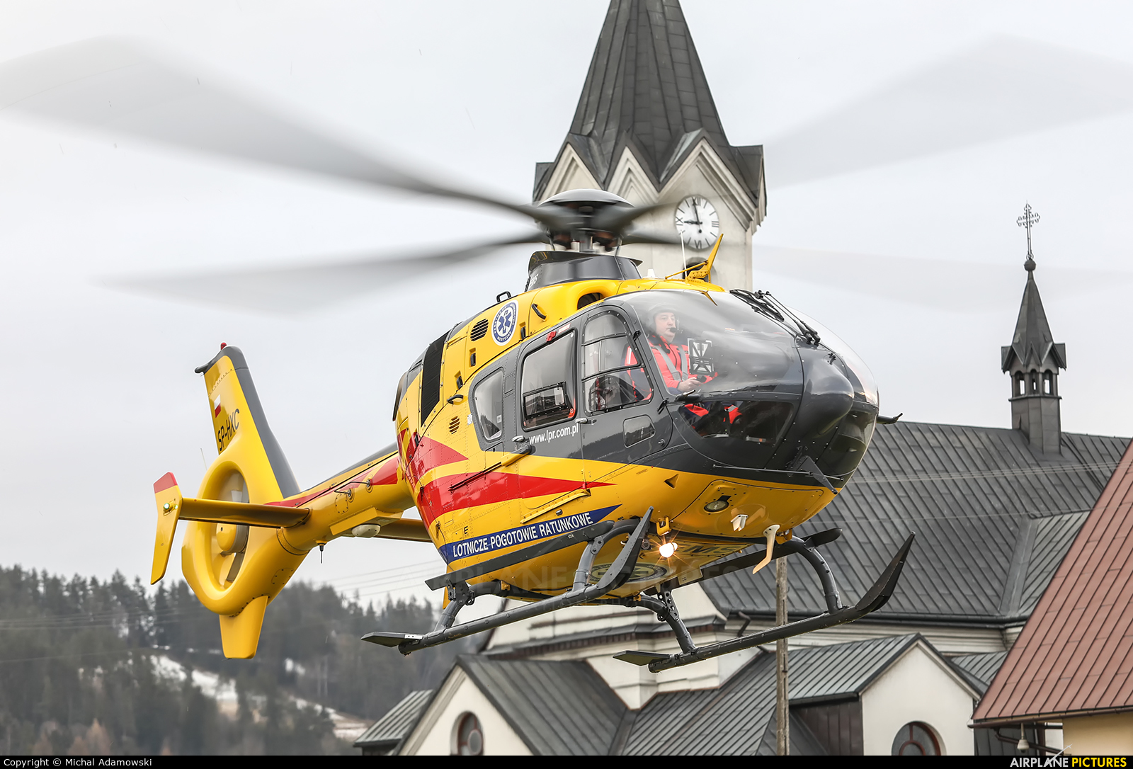 Polish Medical Air Rescue - Lotnicze Pogotowie Ratunkowe SP-HXC aircraft at Off Airport - Poland