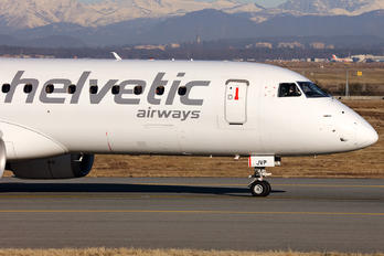 HB-JVP - Helvetic Airways Embraer ERJ-190 (190-100)
