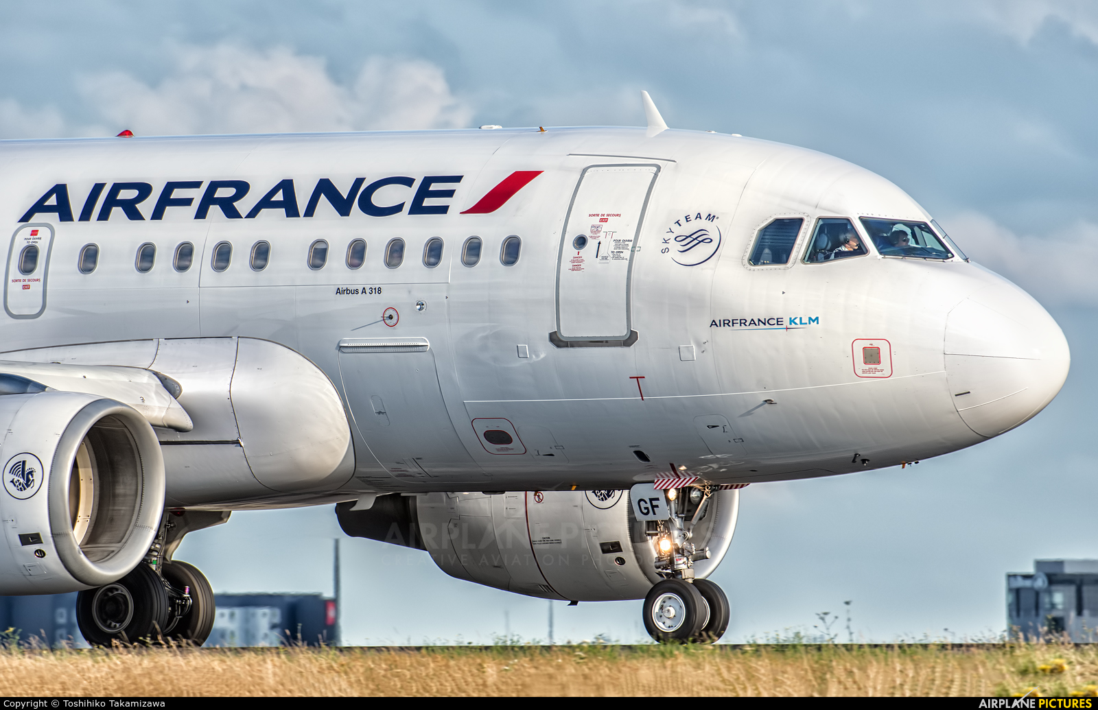 Air France F-GUGF aircraft at Paris - Charles de Gaulle