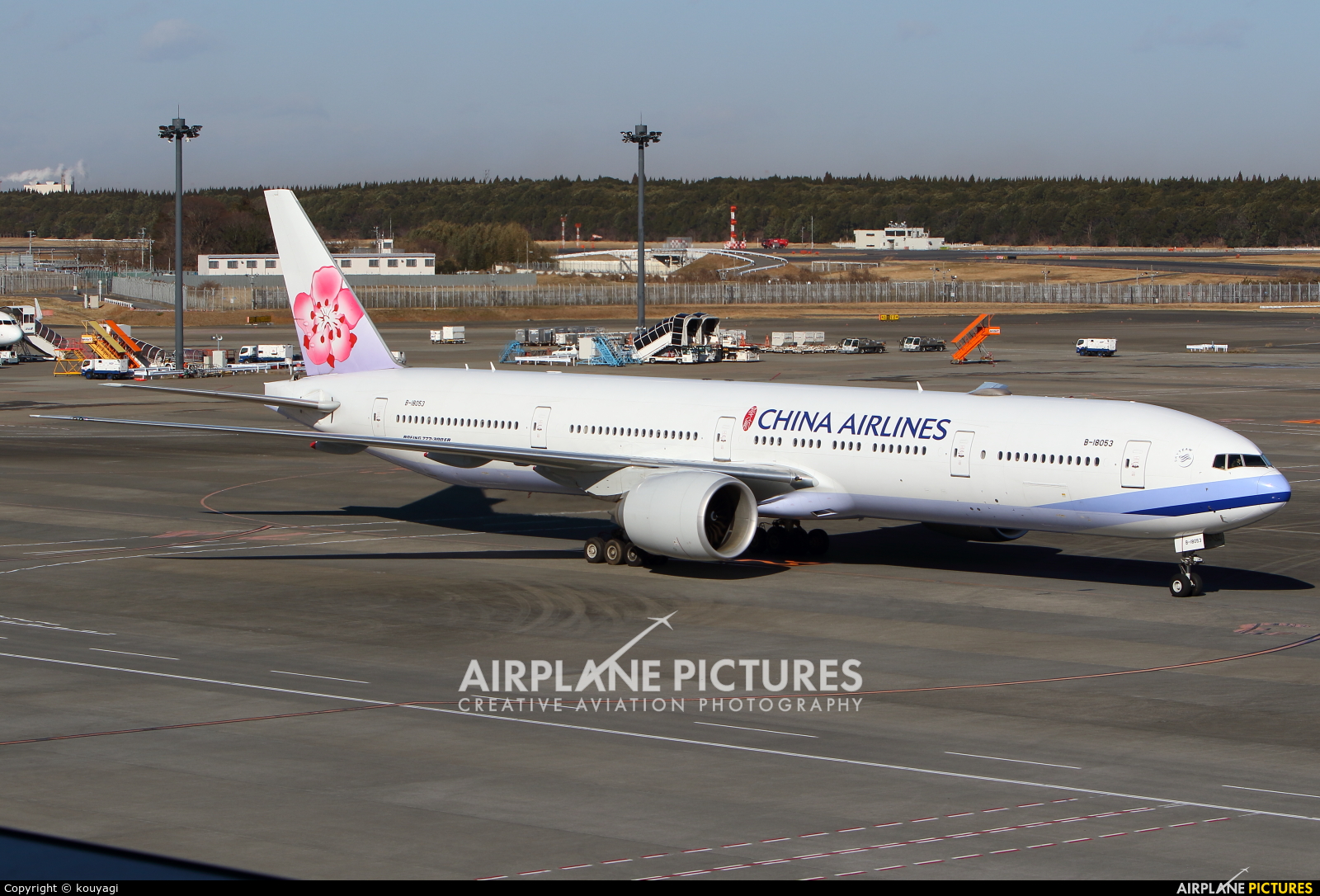 China Airlines B-18053 aircraft at Tokyo - Narita Intl