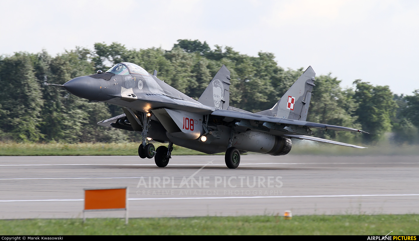 Poland - Air Force 108 aircraft at Warsaw - Frederic Chopin