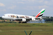 A6-EEI - Emirates Airlines Airbus A380 aircraft