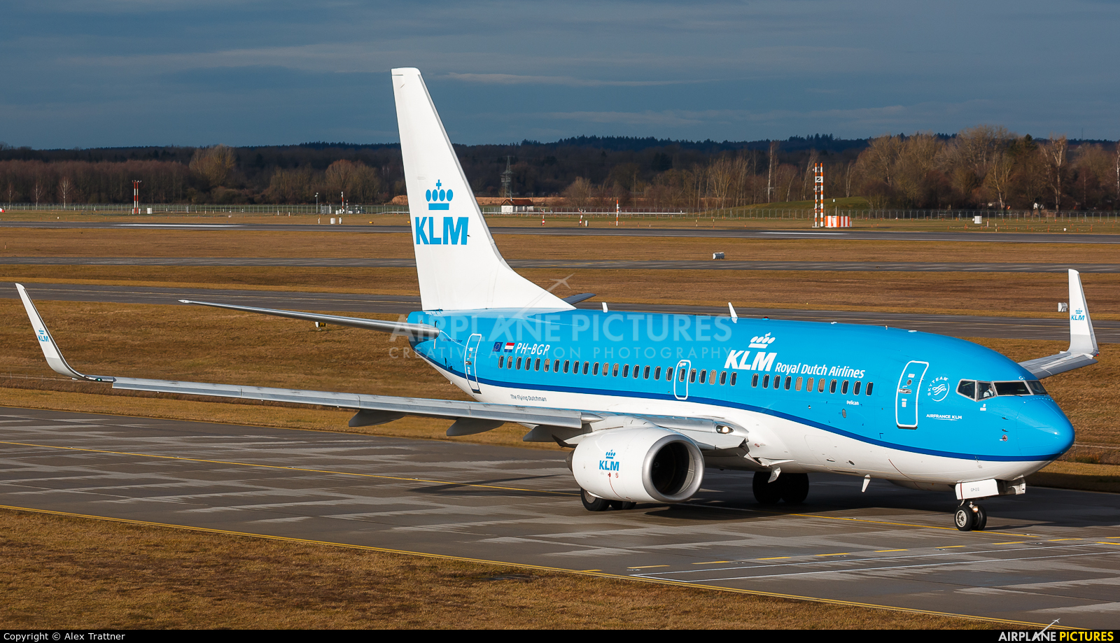 KLM PH-BGP aircraft at Munich