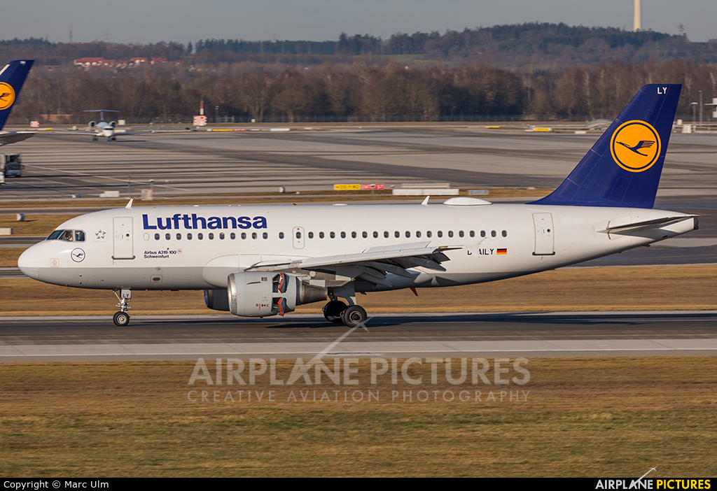 Lufthansa D-AILY aircraft at Munich