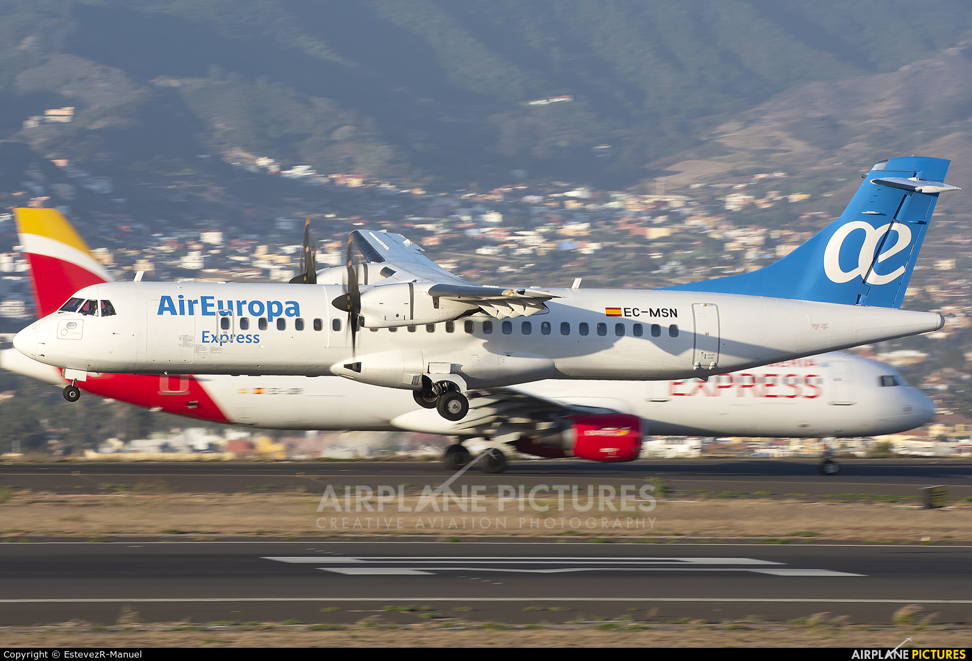 Air Europa Express EC-MSN aircraft at Tenerife Norte - Los Rodeos