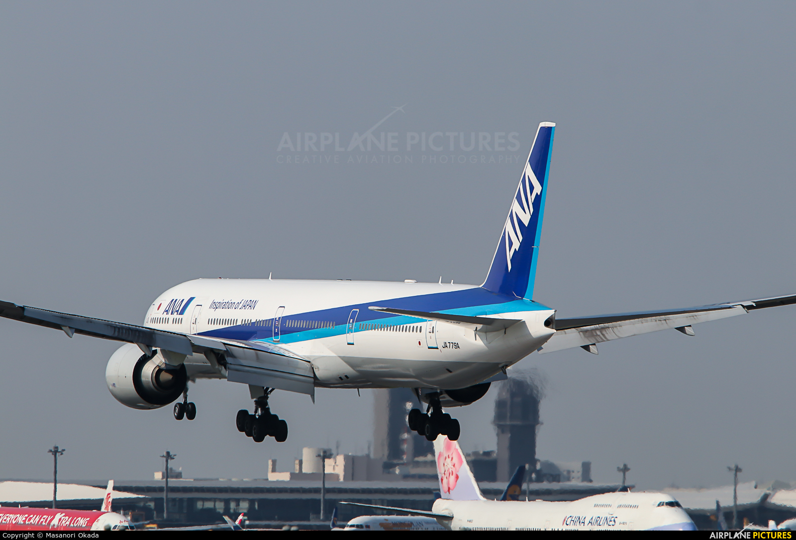 ANA - All Nippon Airways JA779A aircraft at Tokyo - Narita Intl