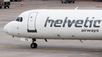 HB-JVG - Helvetic Airways Fokker 100