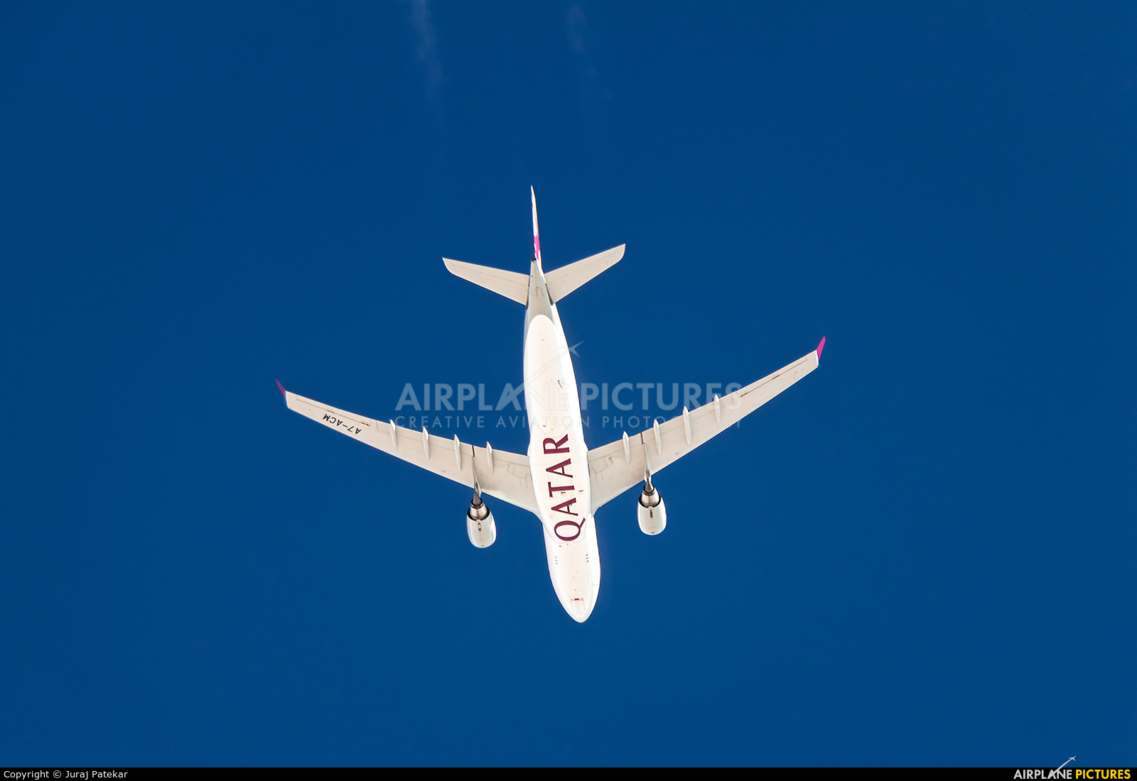 Qatar Airways A7-ACM aircraft at In Flight - Turkey