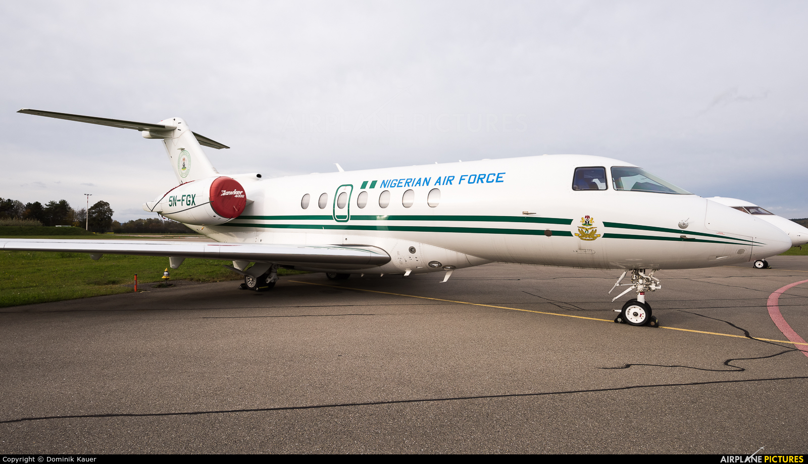 Nigeria - Air Force 5N-FGX aircraft at Zurich