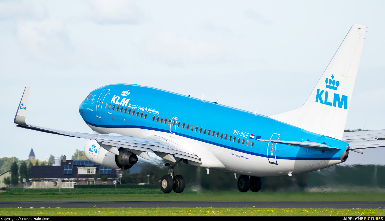 KLM PH-BGE aircraft at Amsterdam - Schiphol