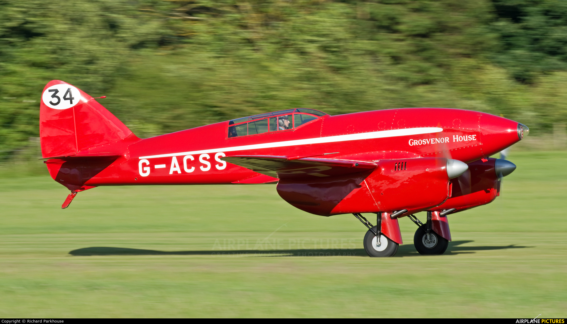 The Shuttleworth Collection G-ACSS aircraft at Old Warden