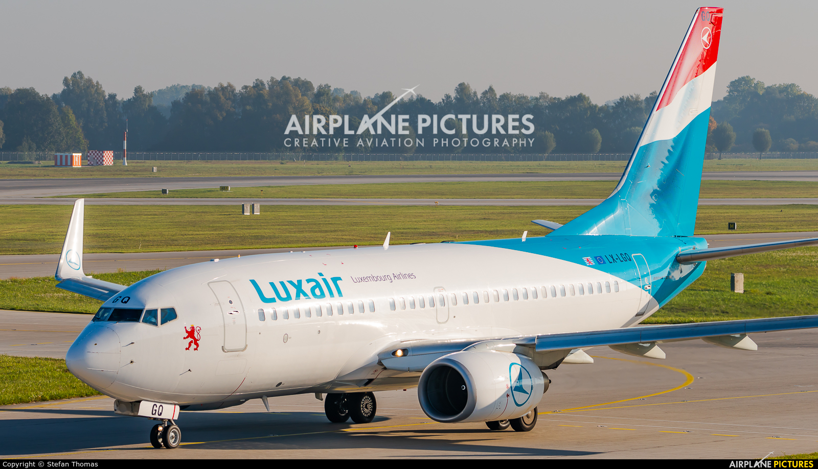 Luxair LX-LGQ aircraft at Munich