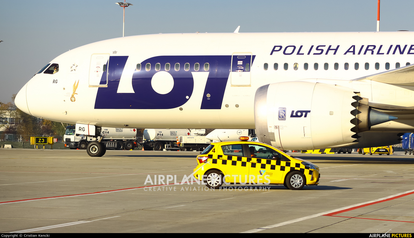 LOT - Polish Airlines SP-LRG aircraft at Kraków - John Paul II Intl
