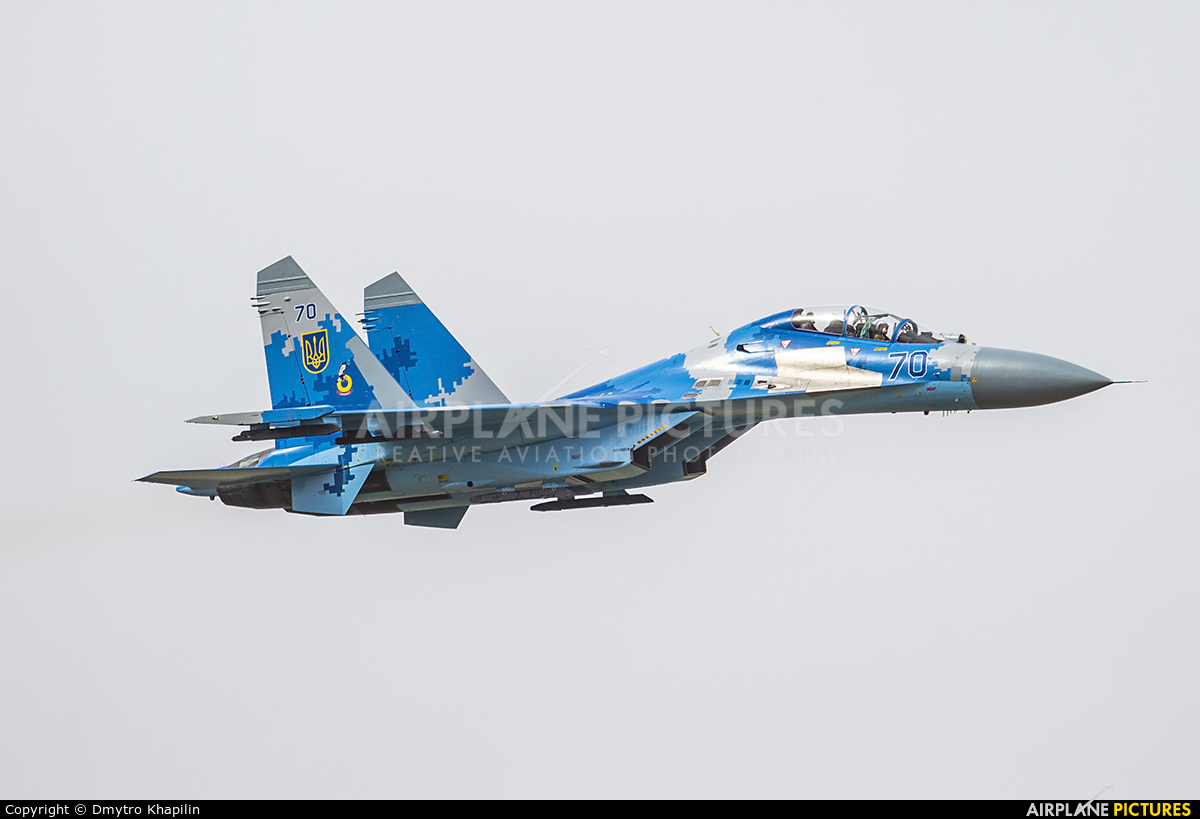 Ukraine - Air Force 70 aircraft at Korotich