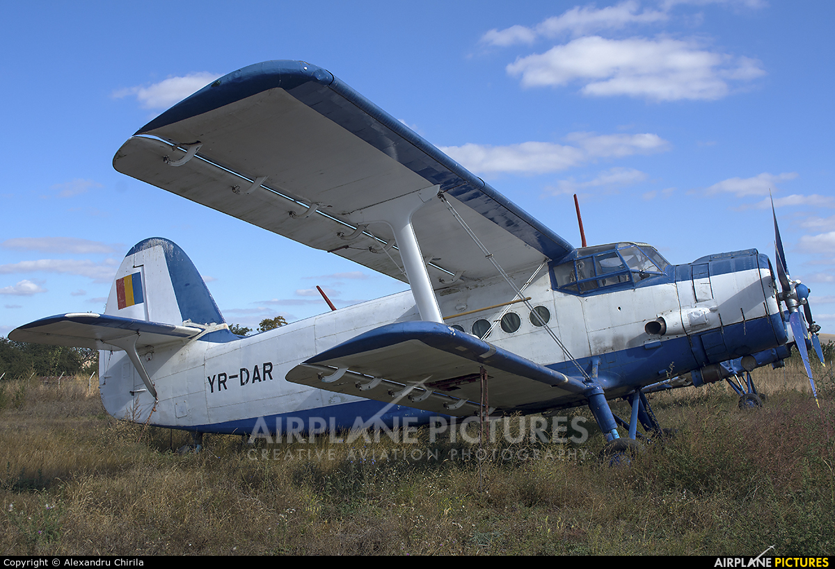 Private YR-DAR aircraft at Tulcea - Delta Dunării