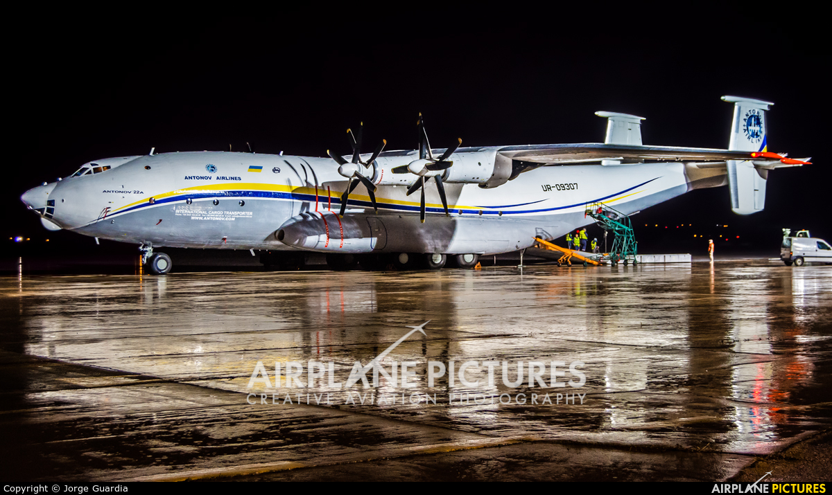 Antonov Airlines /  Design Bureau UR-09307 aircraft at Madrid - Torrejon