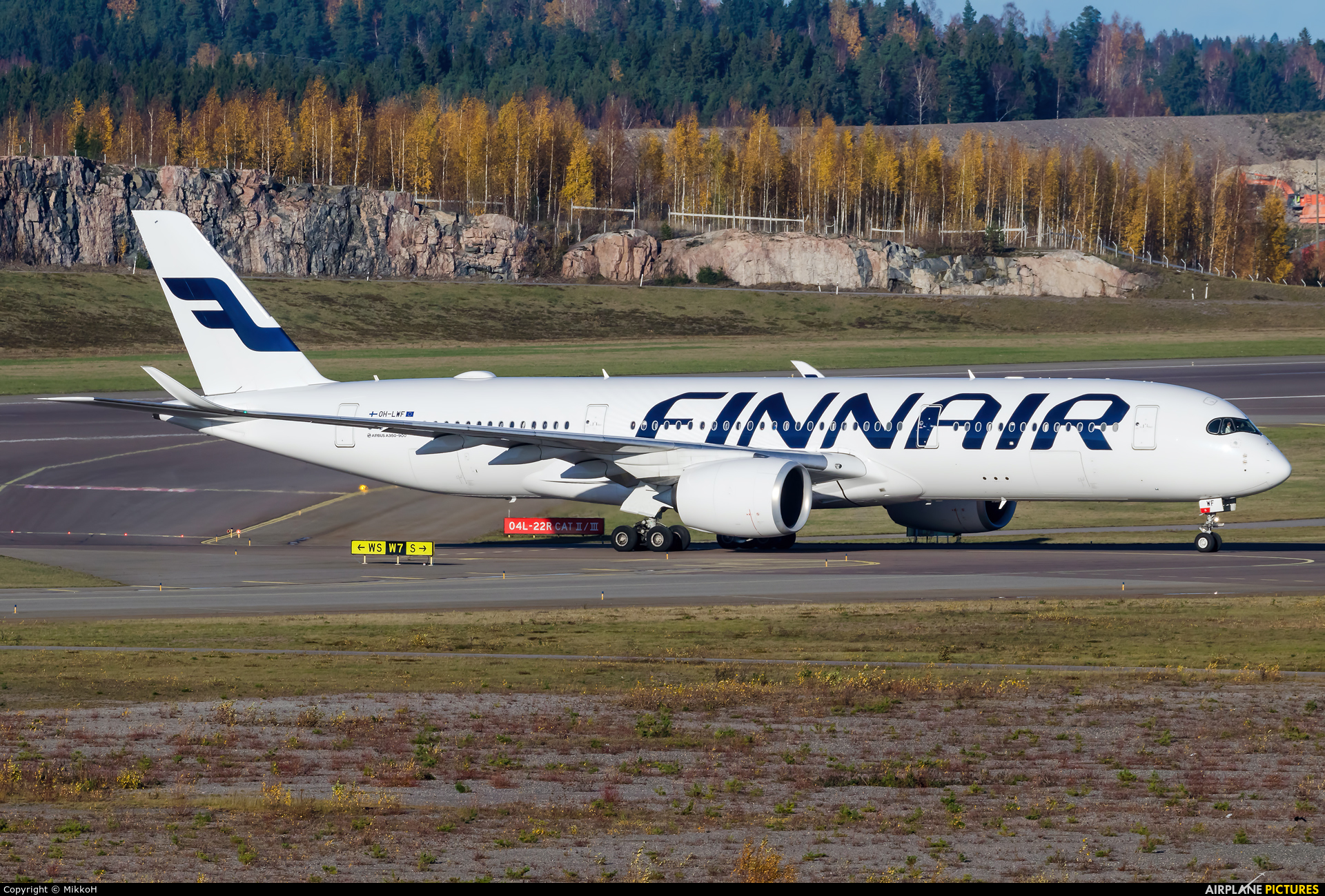 Finnair OH-LWF aircraft at Helsinki - Vantaa