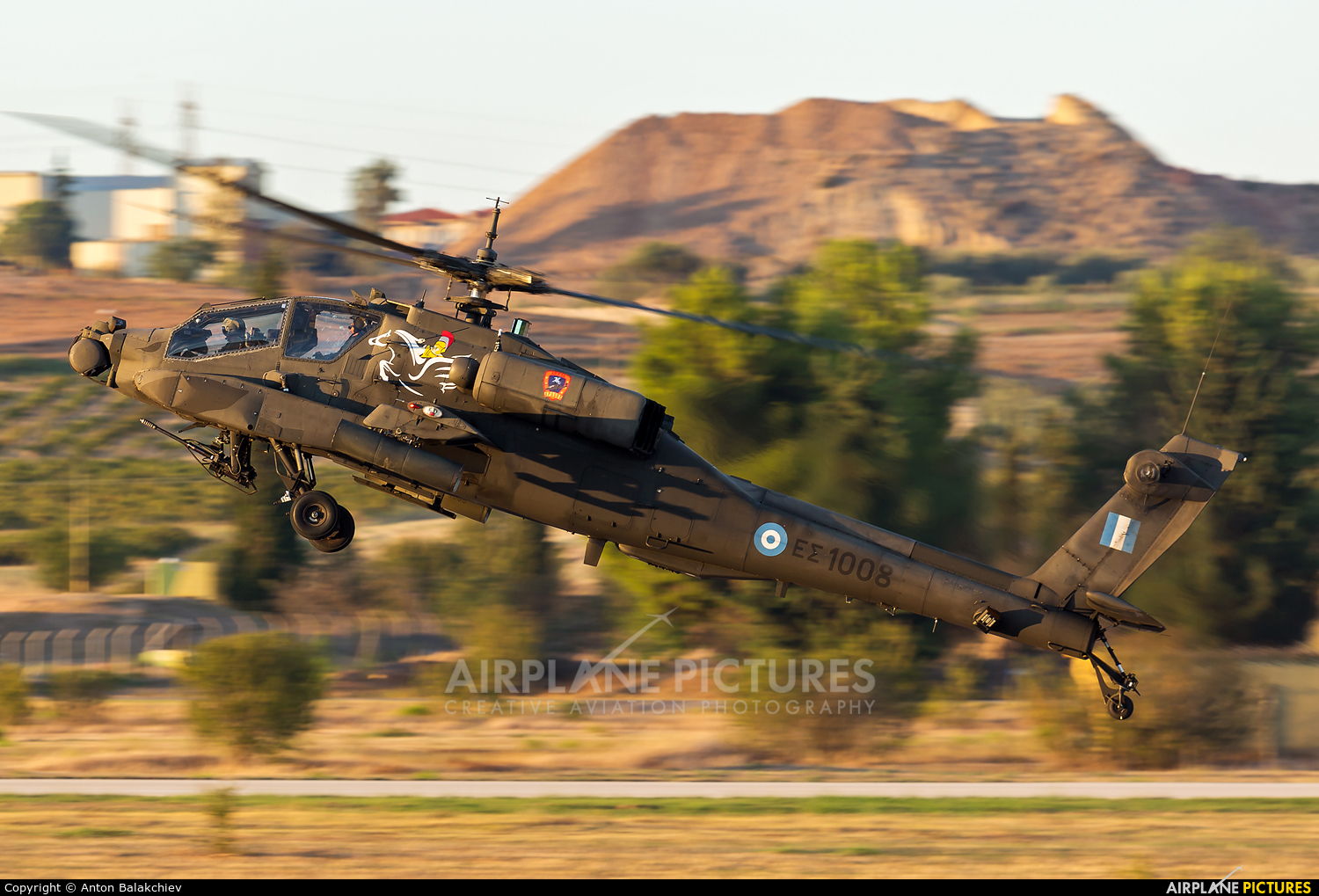 Greece - Hellenic Army ES1008 aircraft at Tanagra