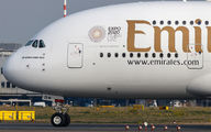 A6-EDM - Emirates Airlines Airbus A380 aircraft