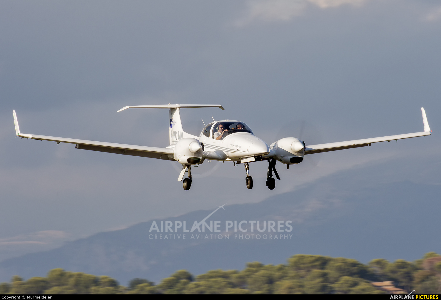 Private F-HCAN aircraft at Cannes - Mandelieu
