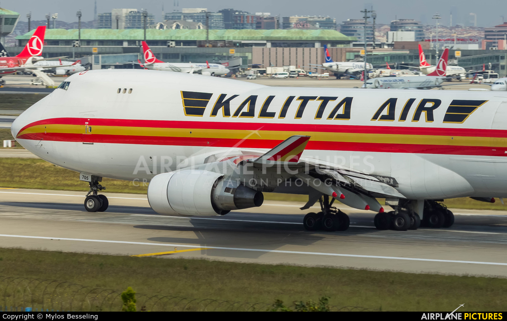 Kalitta Air N705CK aircraft at Istanbul - Ataturk