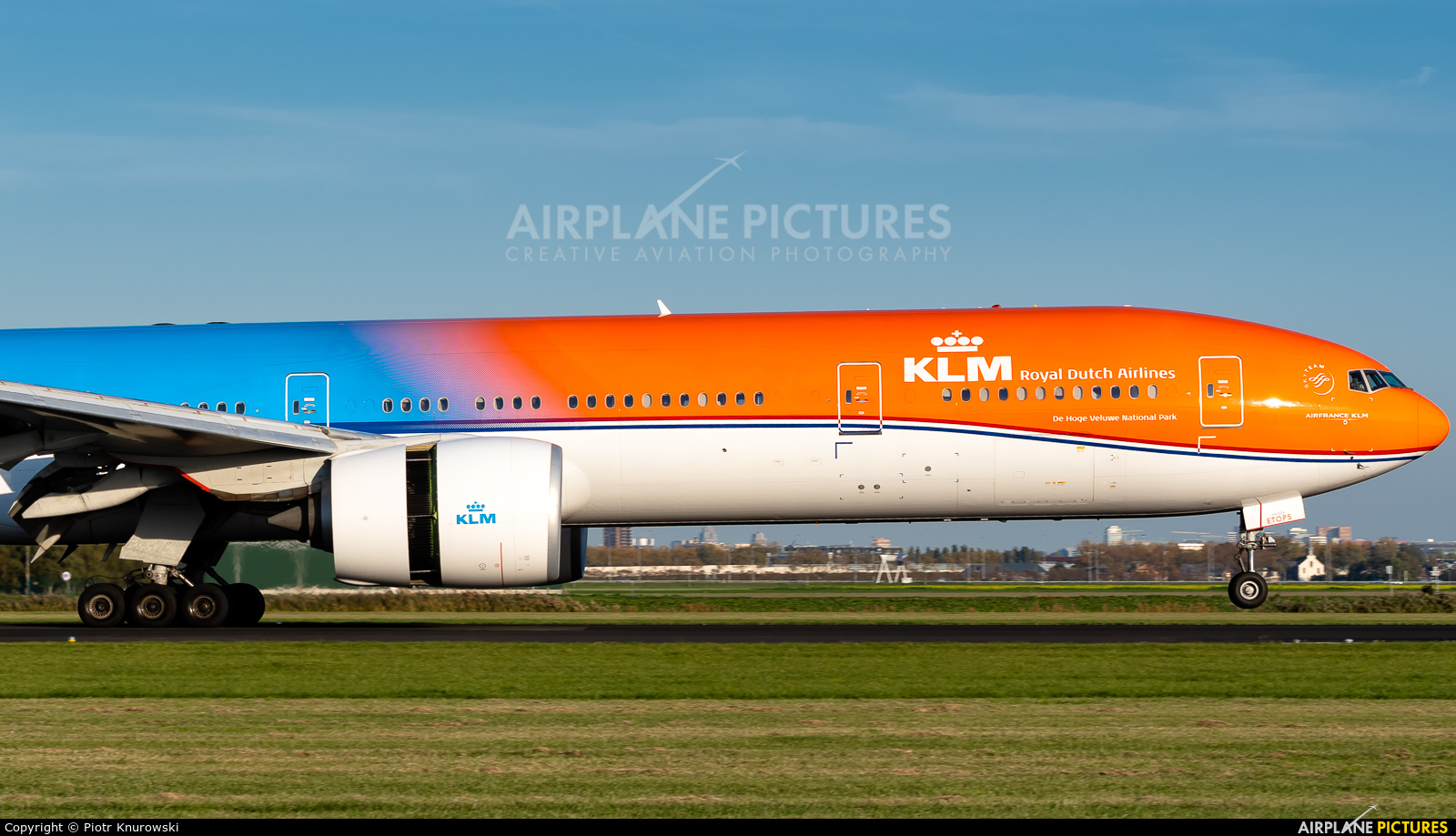 KLM PH-BVA aircraft at Amsterdam - Schiphol